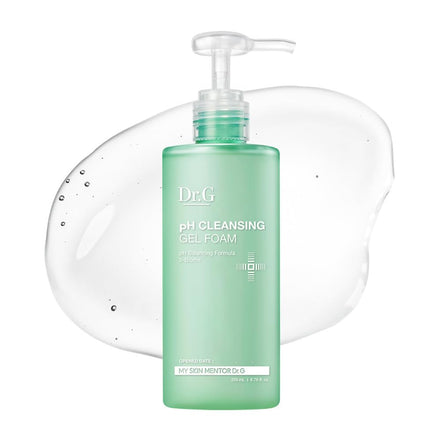 Ph Cleansing Gel Foam - Everyday Gentle Face Cleanser for All Skin Types - Ph-Balanced - Hydrating - Deep Pore Cleansing - Safe for Daily Use on Sensitive Skin - Korean Skincare - 6.76 Fl Oz