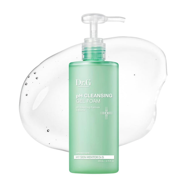 Ph Cleansing Gel Foam - Everyday Gentle Face Cleanser for All Skin Types - Ph-Balanced - Hydrating - Deep Pore Cleansing - Safe for Daily Use on Sensitive Skin - Korean Skincare - 6.76 Fl Oz