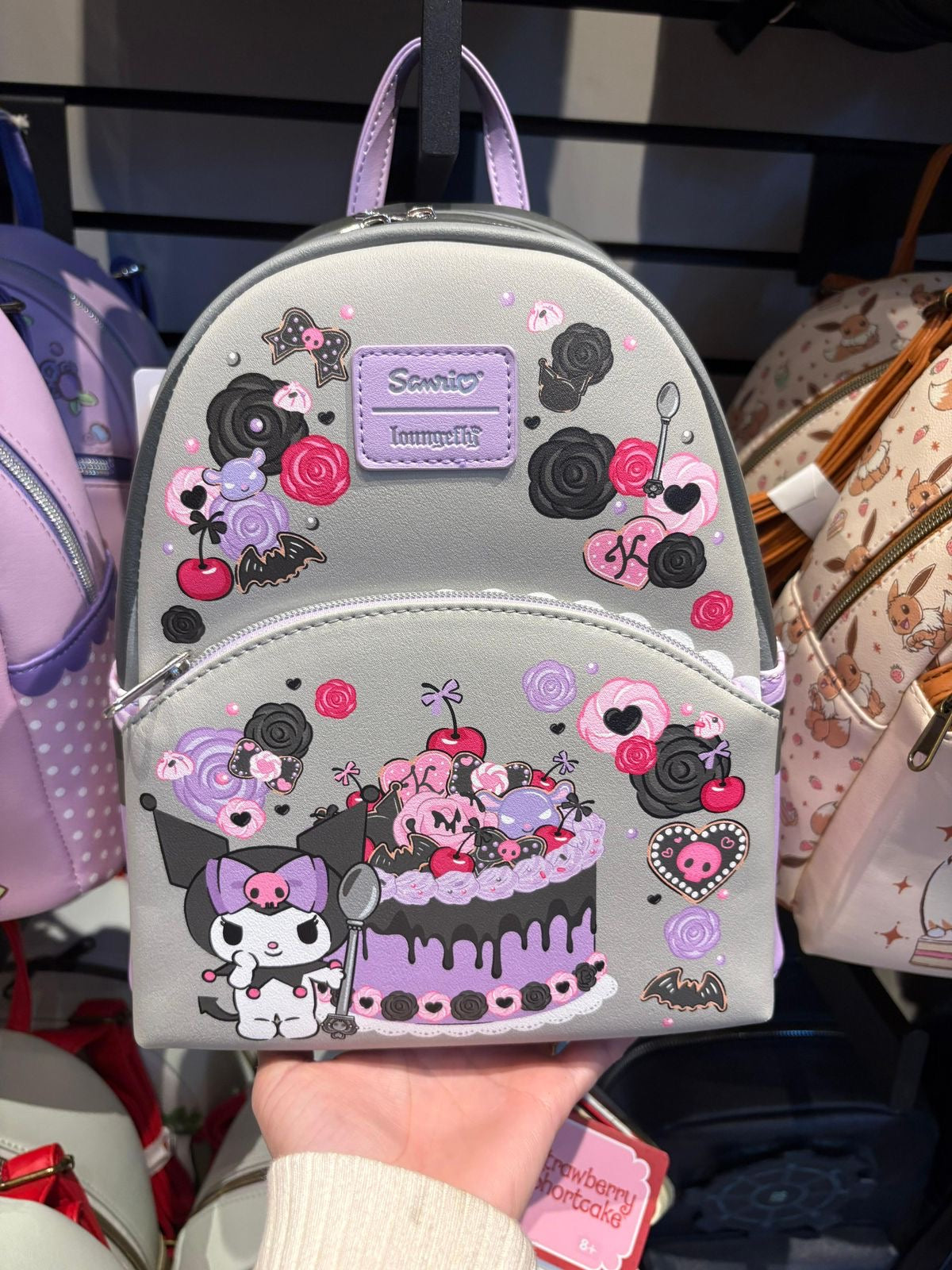 Mochila Loungefly Kuromi Cake Mini