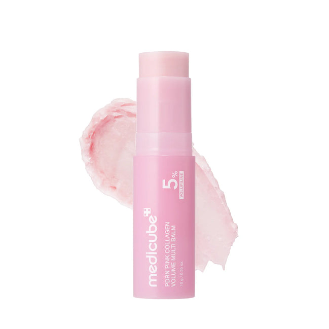 [NEW] [Medicube] PDRN Pink Collagen Volume Multi Balm | All in One Volufiline, PDRN, NAD Stick for Youthful-Looking, Helping Look of Fine Lines, Firming Care, Anti-Aging Care | for Under-Eyes, Neck, Forehead, Smile Lines, Lip Care | Korean Skincare