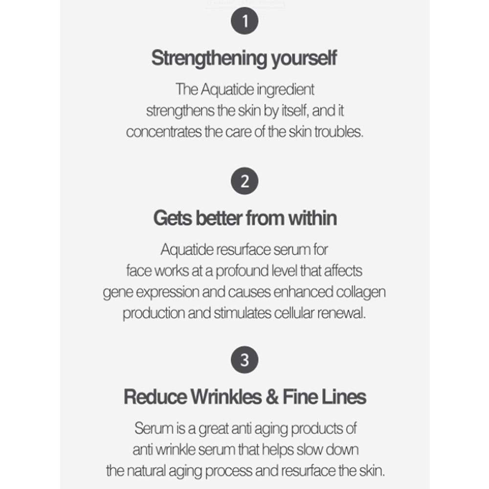 Revitalize Your Skin with Aquatide Resurface Serum - 50ml of Korean Beauty Magic for Youthful, Hydrated Skin