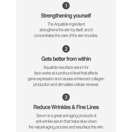 Revitalize Your Skin with Aquatide Resurface Serum - 50ml of Korean Beauty Magic for Youthful, Hydrated Skin