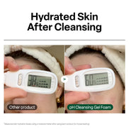 Ph Cleansing Gel Foam - Everyday Gentle Face Cleanser for All Skin Types - Ph-Balanced - Hydrating - Deep Pore Cleansing - Safe for Daily Use on Sensitive Skin - Korean Skincare - 6.76 Fl Oz