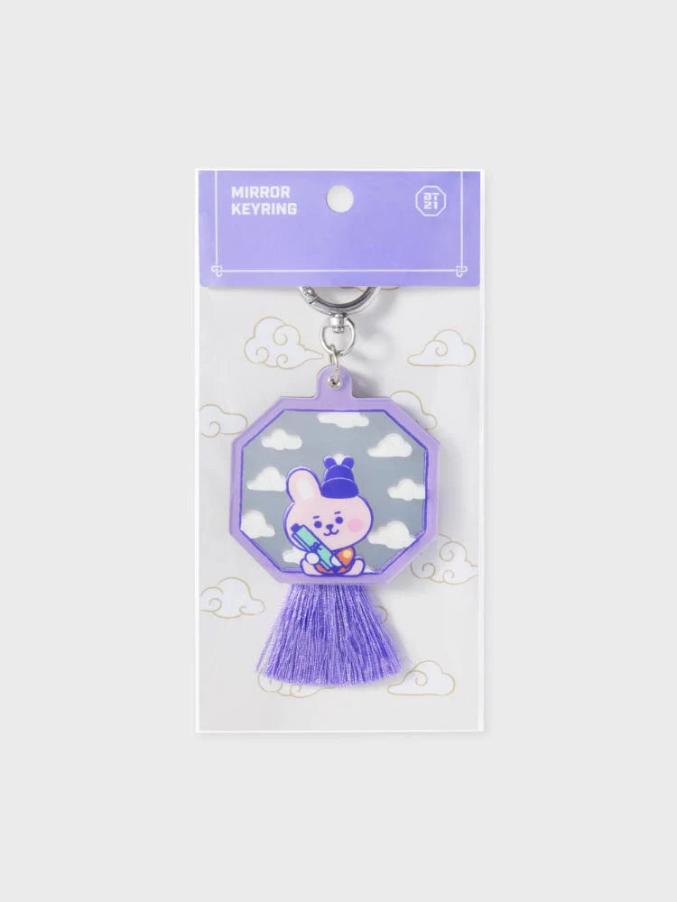 BT21 COOKY BABY MIRROR KEYRING K-EDITION ver.2 [LINE FRIENDS]