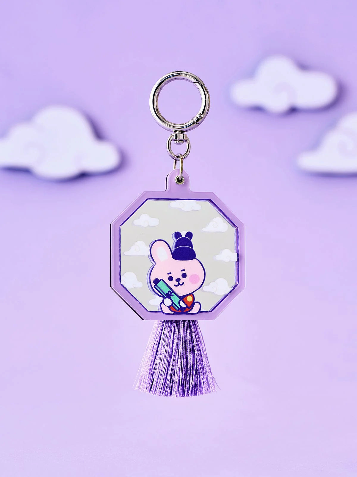 BT21 COOKY BABY MIRROR KEYRING K-EDITION ver.2 [LINE FRIENDS]